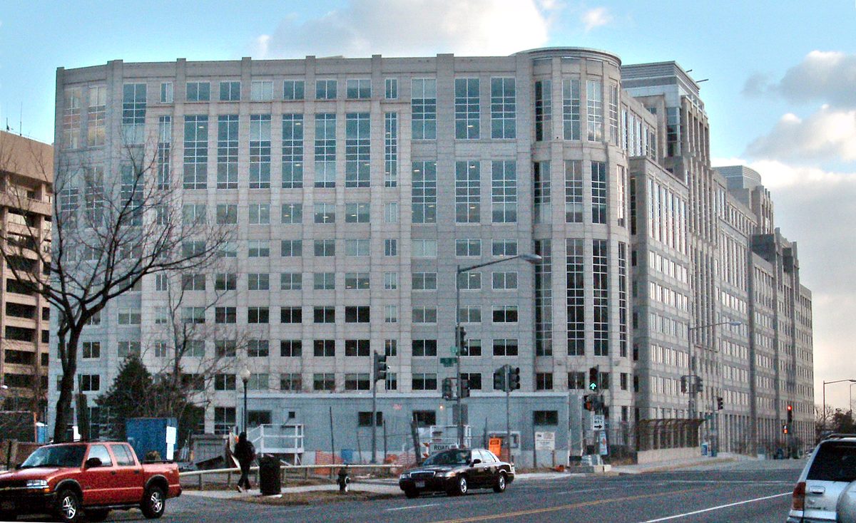 ICE headquarters image for families researching how to locate a detained immigrant in federal custody