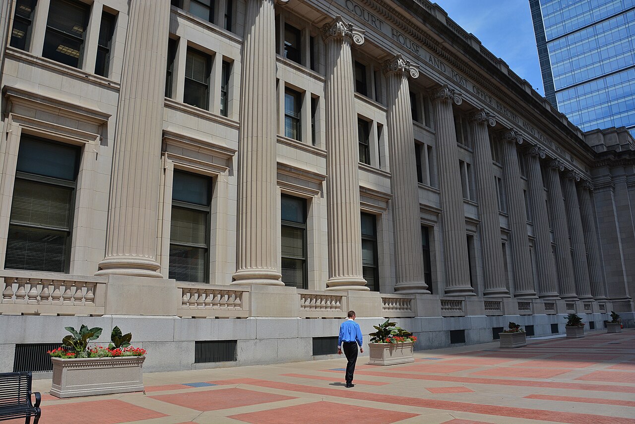 Federal courthouse exterior illustrating individual hearing immigration court preparation and merits-hearing planning